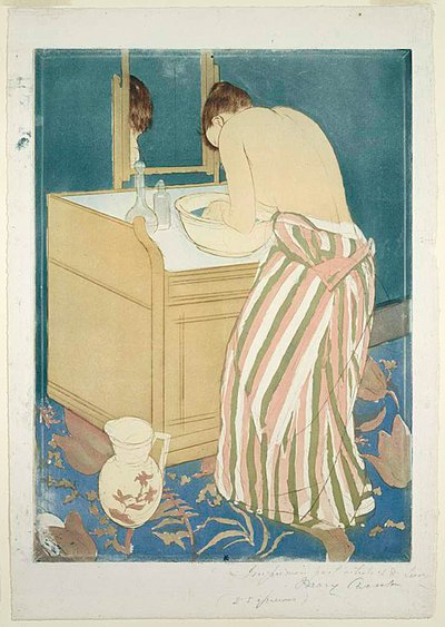 The Bath by Mary Cassatt
